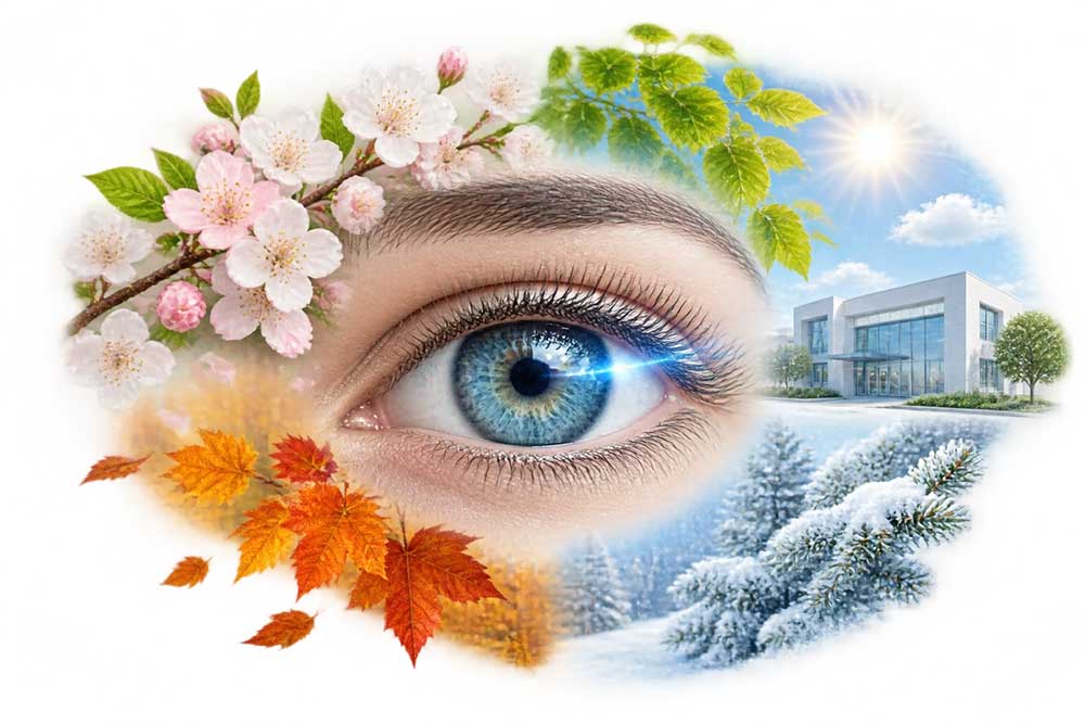بهترین فصل برای عمل لیزیک چشم